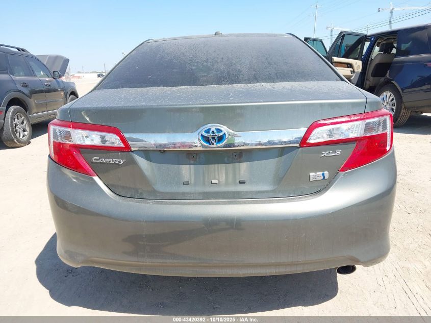 2014 Toyota Camry Hybrid Xle VIN: 4T1BD1FK8EU100550 Lot: 43420392