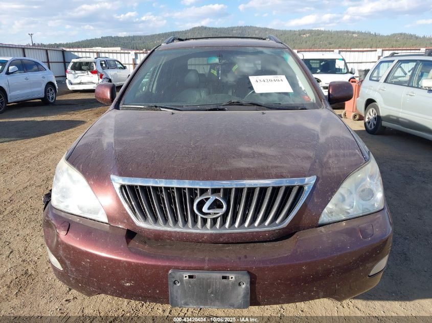 2008 Lexus Rx 350 VIN: JTJHK31U682033422 Lot: 43420404