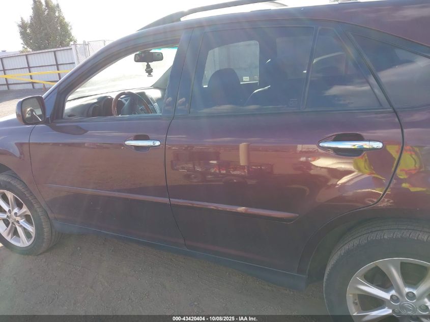 2008 Lexus Rx 350 VIN: JTJHK31U682033422 Lot: 43420404