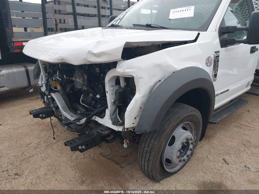2021 Ford F-550 Chassis Xl VIN: 1FDUF5GT3MEC15051 Lot: 43420415