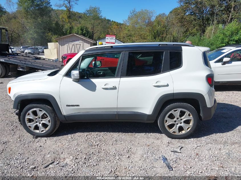 2015 Jeep Renegade Limited VIN: ZACCJBDT2FPC20656 Lot: 43420424