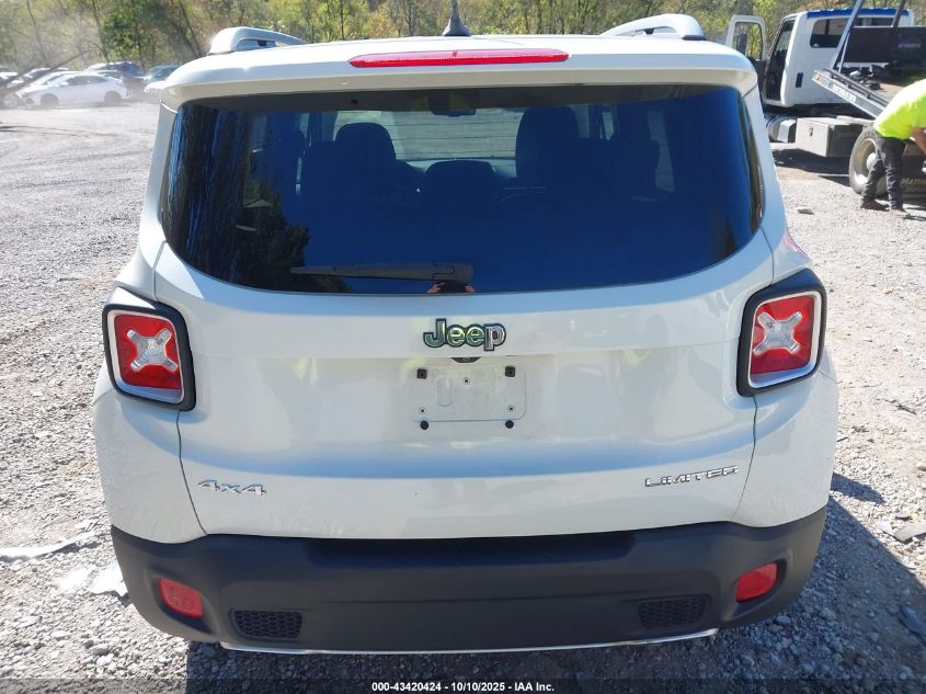 2015 Jeep Renegade Limited VIN: ZACCJBDT2FPC20656 Lot: 43420424
