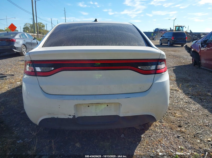 2015 Dodge Dart Sxt VIN: 1C3CDFBB3FD315092 Lot: 43420425