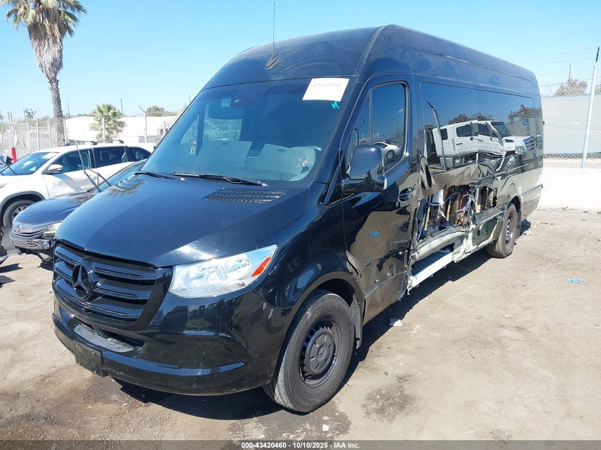 2022 MERCEDES-BENZ SPRINTER 2500 HIGH ROOF I4 DIESEL W1Y4DDHY0NT094468