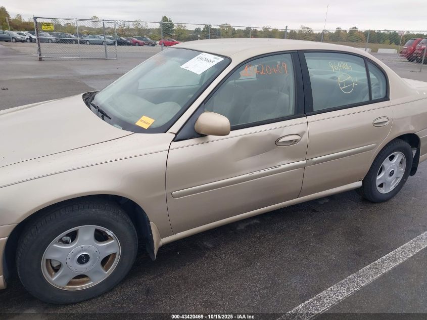 2001 Chevrolet Malibu Ls VIN: 1G1NE52J016131334 Lot: 43420469