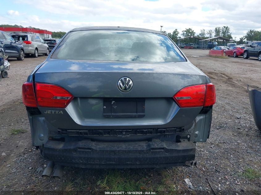 2014 Volkswagen Jetta 2.0L S VIN: 3VW2K7AJ6EM226483 Lot: 43420477