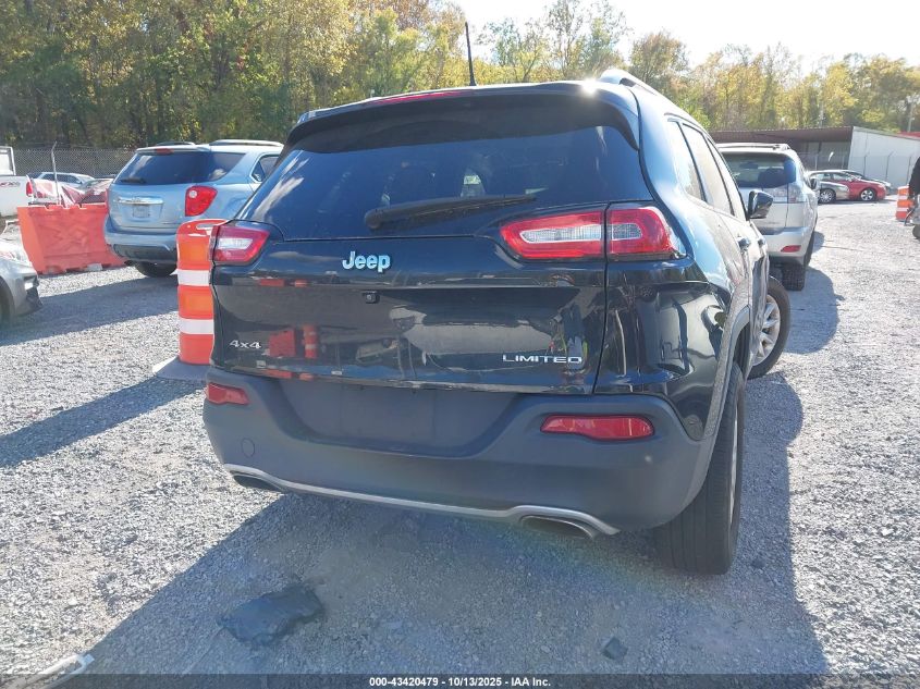 2016 Jeep Cherokee Limited VIN: 1C4PJMDS7GW132226 Lot: 43420479