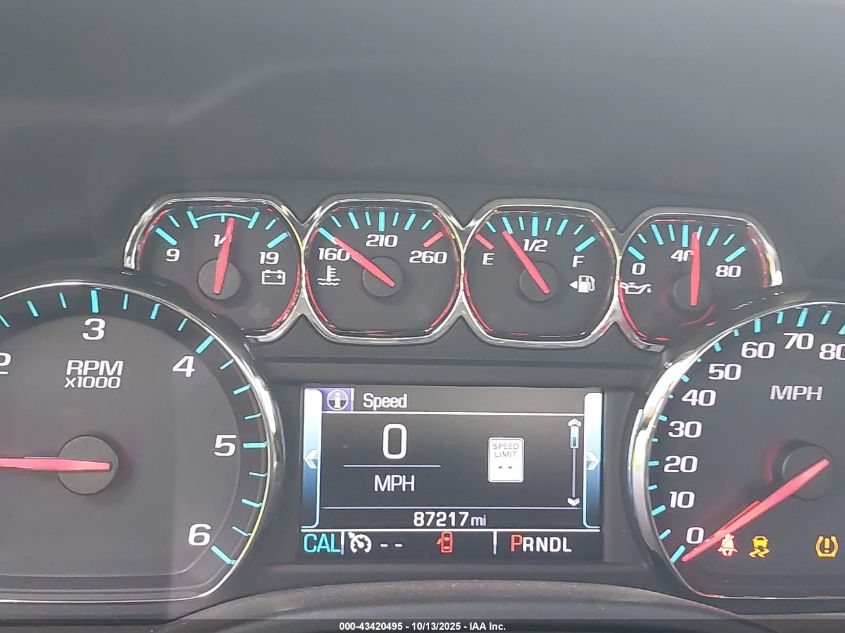 2017 Chevrolet Silverado 1500 1Lt VIN: 3GCPCREC3HG345981 Lot: 43420495