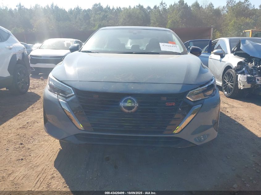2025 Nissan Sentra Sr VIN: 3N1AB8DV4SY291181 Lot: 43420499