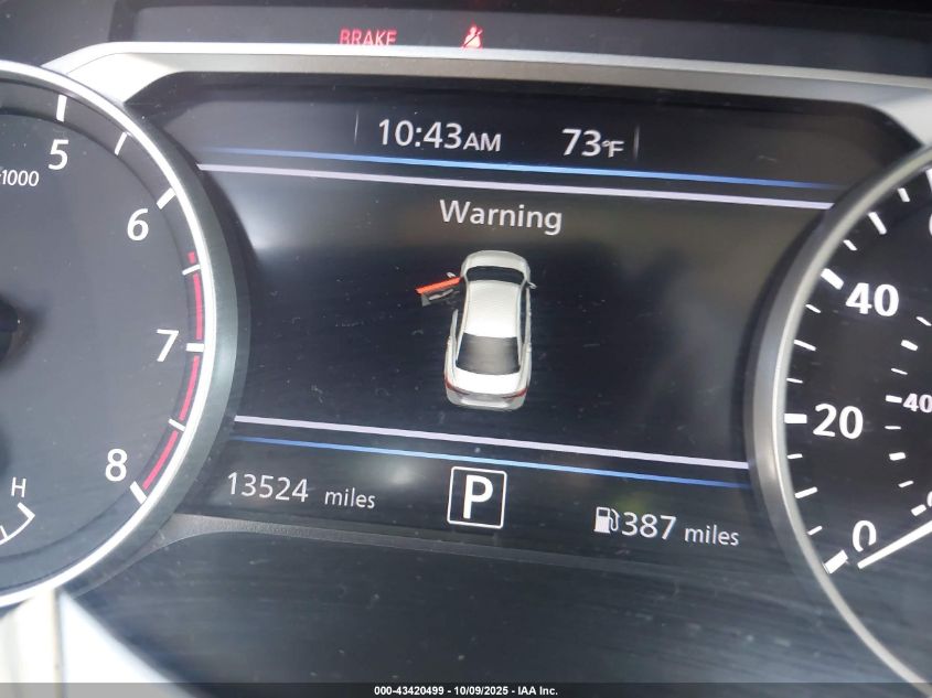 2025 Nissan Sentra Sr VIN: 3N1AB8DV4SY291181 Lot: 43420499