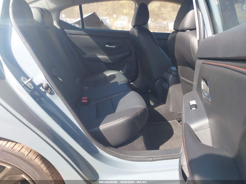 2025 Nissan Sentra Sr VIN: 3N1AB8DV4SY291181 Lot: 43420499