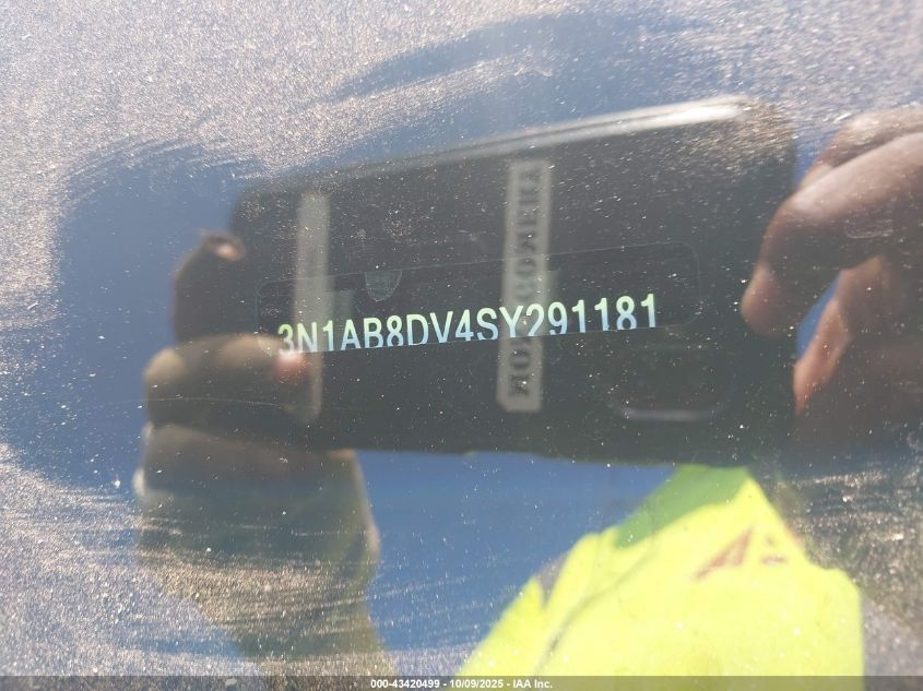 2025 Nissan Sentra Sr VIN: 3N1AB8DV4SY291181 Lot: 43420499