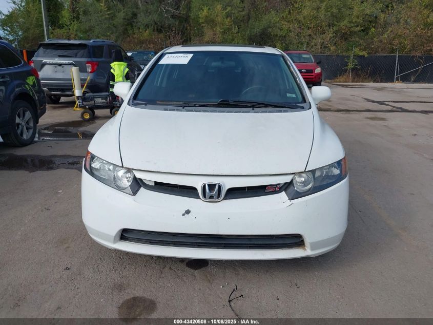 2007 Honda Civic Si VIN: 2HGFA555X7H715805 Lot: 43420508