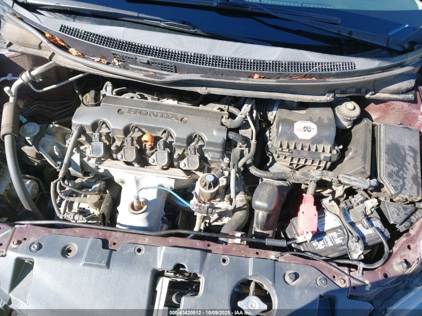 2014 Honda Civic Lx VIN: 2HGFB2F52EH509241 Lot: 43420512