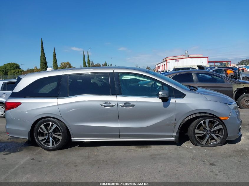 2018 Honda Odyssey Elite VIN: 5FNRL6H9XJB066417 Lot: 43420513
