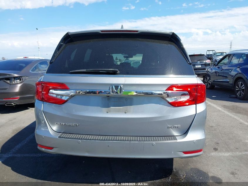 2018 Honda Odyssey Elite VIN: 5FNRL6H9XJB066417 Lot: 43420513