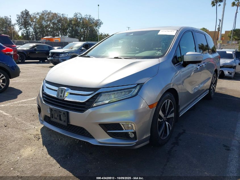 2018 Honda Odyssey Elite VIN: 5FNRL6H9XJB066417 Lot: 43420513