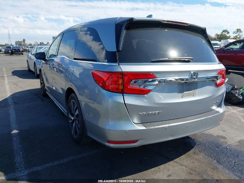 2018 Honda Odyssey Elite VIN: 5FNRL6H9XJB066417 Lot: 43420513