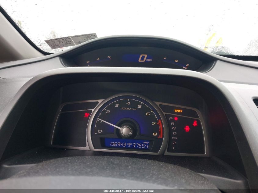 2009 Honda Civic Lx-S VIN: 2HGFA16659H519368 Lot: 43420517