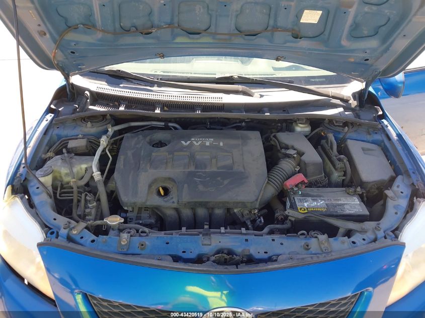 2010 Toyota Corolla Le VIN: 2T1BU4EE9AC214999 Lot: 43420519