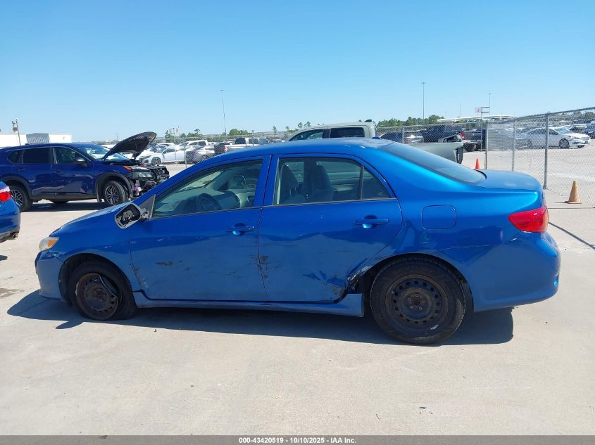 2010 Toyota Corolla Le VIN: 2T1BU4EE9AC214999 Lot: 43420519