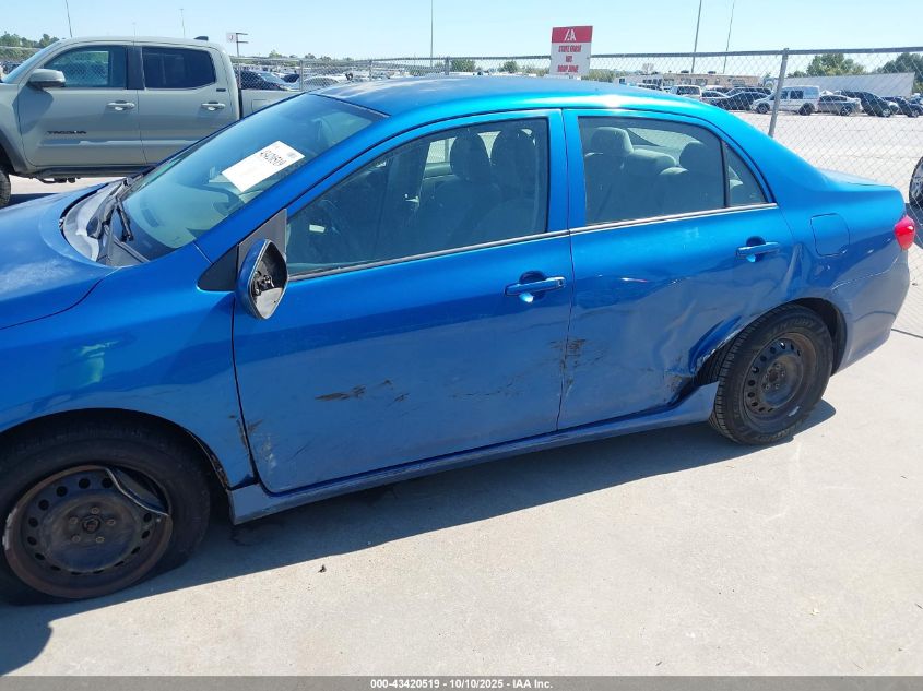 2010 Toyota Corolla Le VIN: 2T1BU4EE9AC214999 Lot: 43420519