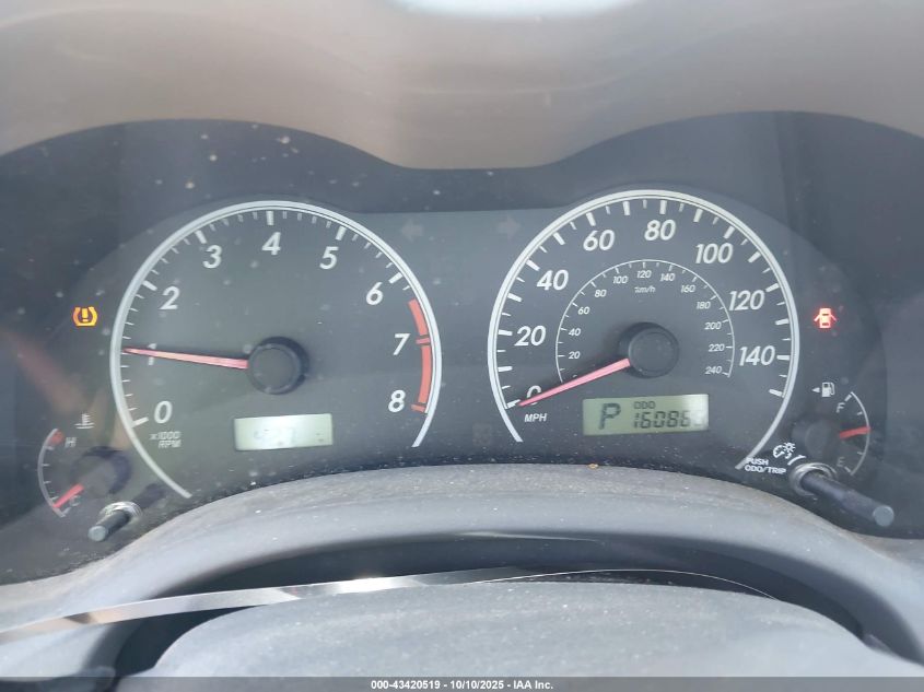 2010 Toyota Corolla Le VIN: 2T1BU4EE9AC214999 Lot: 43420519