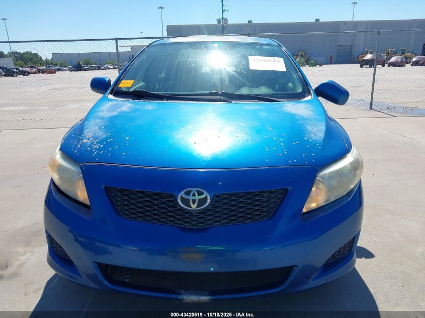 2010 Toyota Corolla Le VIN: 2T1BU4EE9AC214999 Lot: 43420519