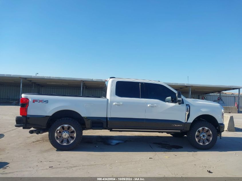 2025 Ford F-250 King Ranch VIN: 1FT8W2BT8SEC00134 Lot: 43420554