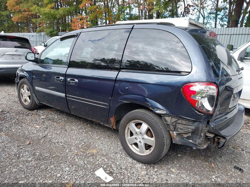 2007 Dodge Caravan Sxt VIN: 1D4GP45R57B204755 Lot: 43420556
