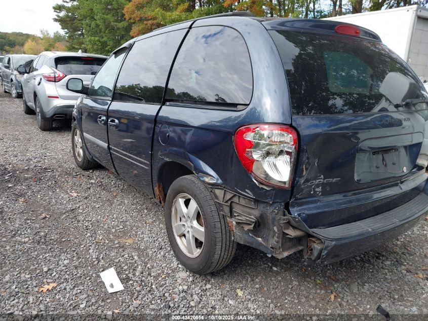 2007 Dodge Caravan Sxt VIN: 1D4GP45R57B204755 Lot: 43420556