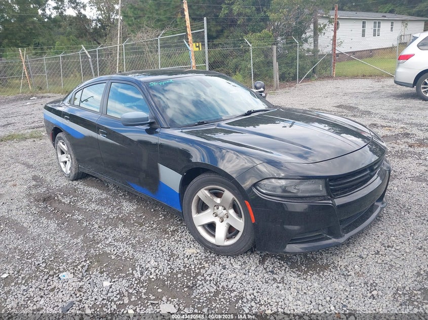 DODGE CHARGER POLICE RWD