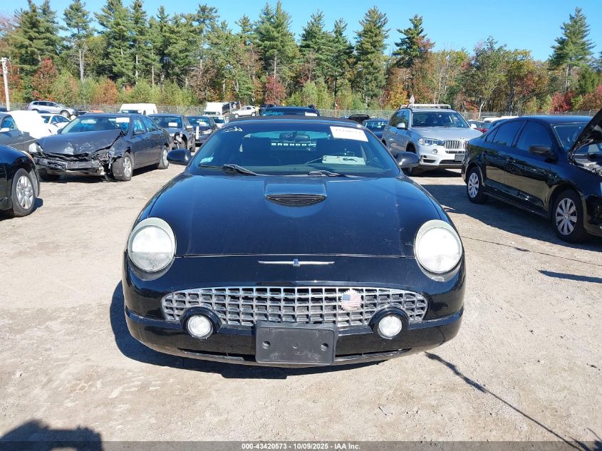2002 Ford Thunderbird VIN: 1FAHP60A92Y106936 Lot: 43420573