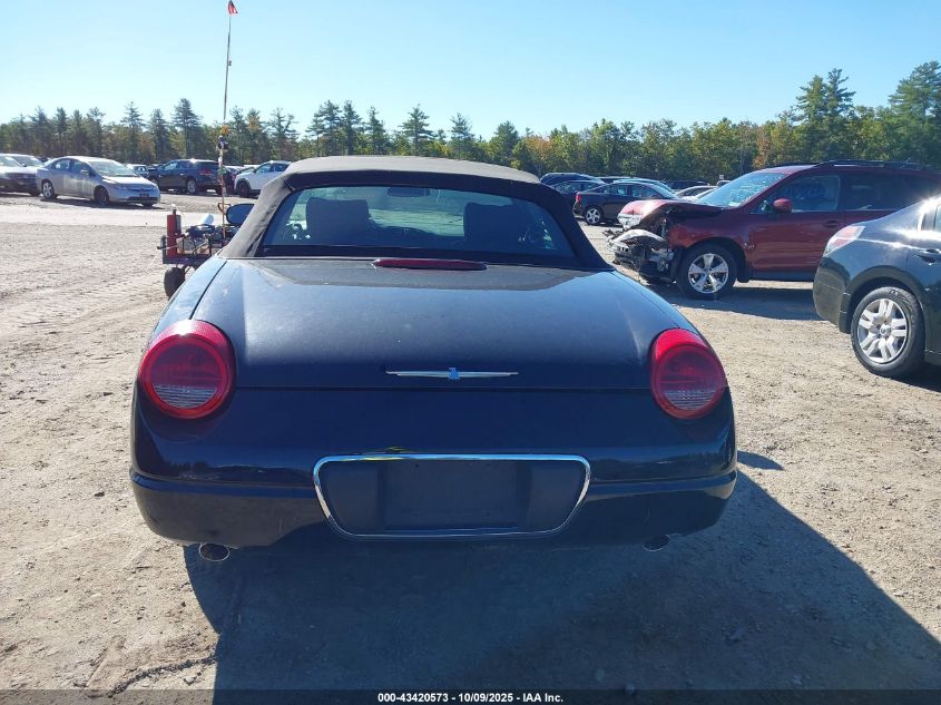 2002 Ford Thunderbird VIN: 1FAHP60A92Y106936 Lot: 43420573