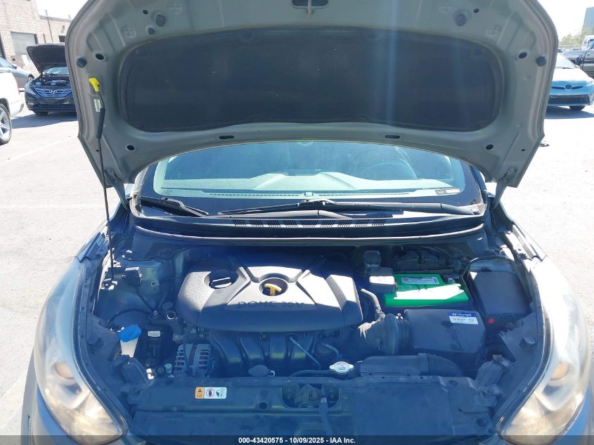 2014 Hyundai Elantra Limited VIN: KMHDH4AE9EU161258 Lot: 43420575