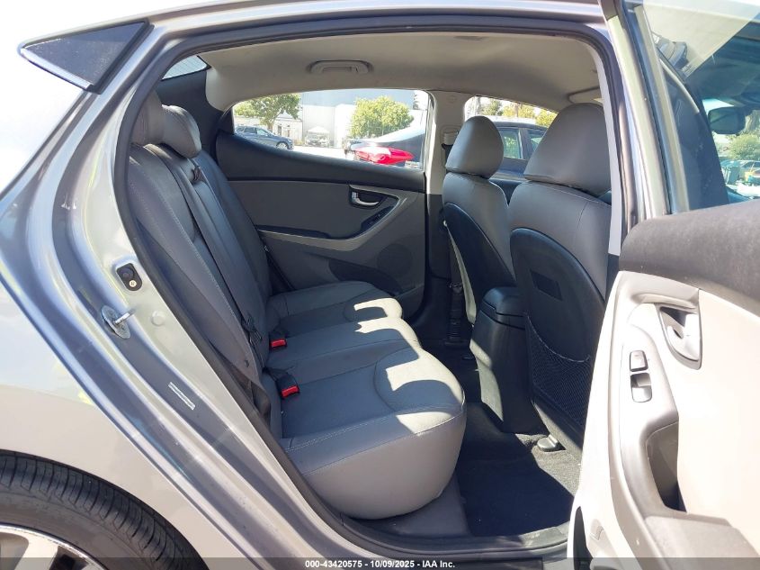 2014 Hyundai Elantra Limited VIN: KMHDH4AE9EU161258 Lot: 43420575