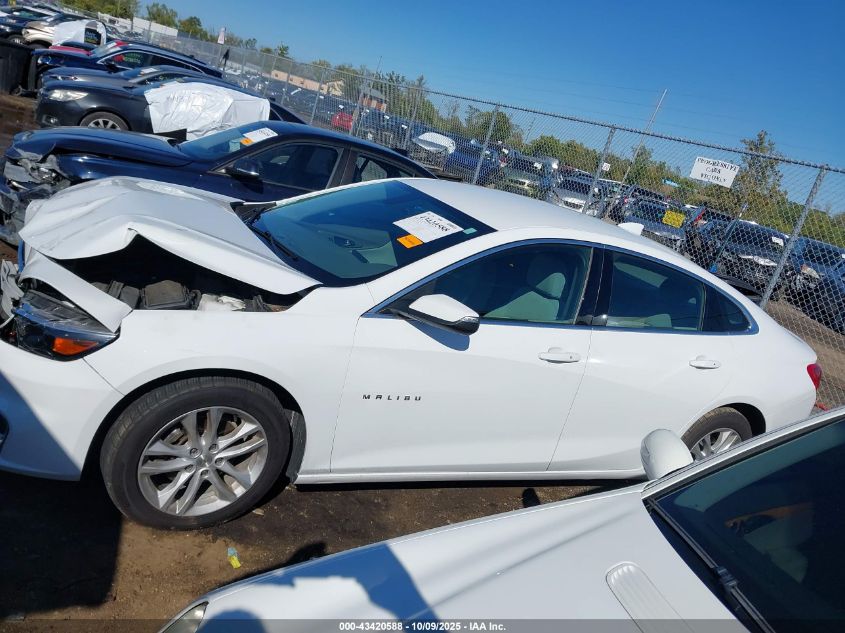 2018 Chevrolet Malibu Lt VIN: 1G1ZD5ST3JF123296 Lot: 43420588