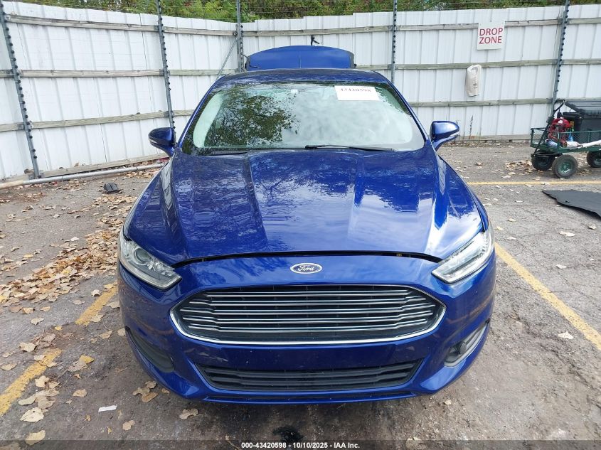 2016 Ford Fusion Se VIN: 3FA6P0H7XGR352297 Lot: 43420598