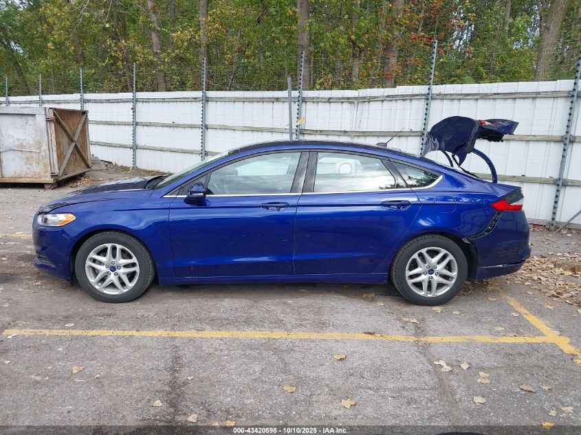 2016 Ford Fusion Se VIN: 3FA6P0H7XGR352297 Lot: 43420598
