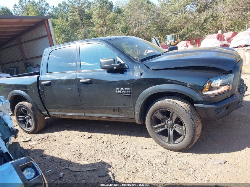 2024 Ram 1500 Classic Warlock 4X4 5'7 Box VIN: 1C6RR7LG3RS143483 Lot: 43420606