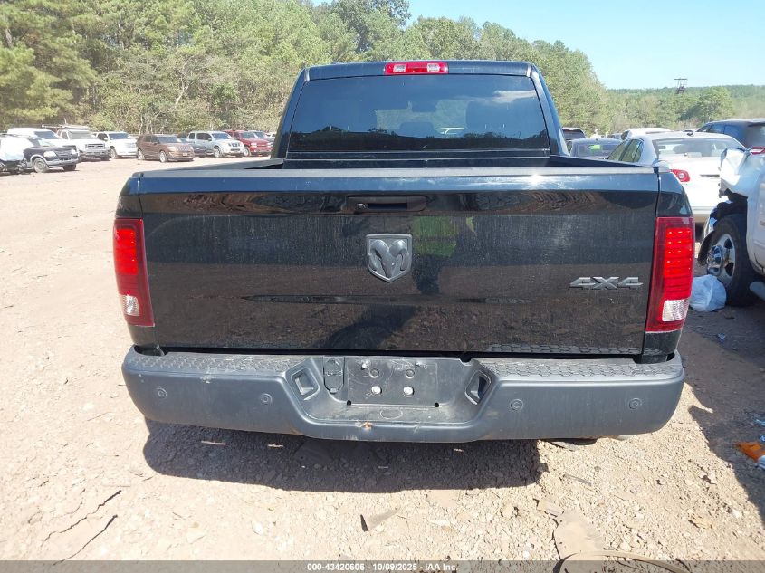 2024 Ram 1500 Classic Warlock 4X4 5'7 Box VIN: 1C6RR7LG3RS143483 Lot: 43420606