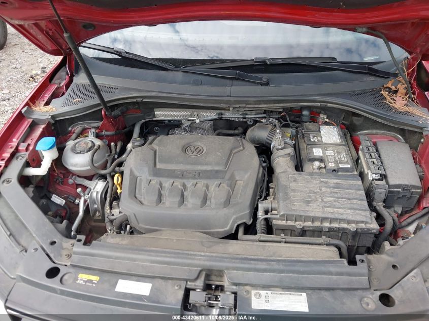 2018 Volkswagen Tiguan 2.0T Se/2.0T Sel VIN: 3VV3B7AX2JM027518 Lot: 43420611