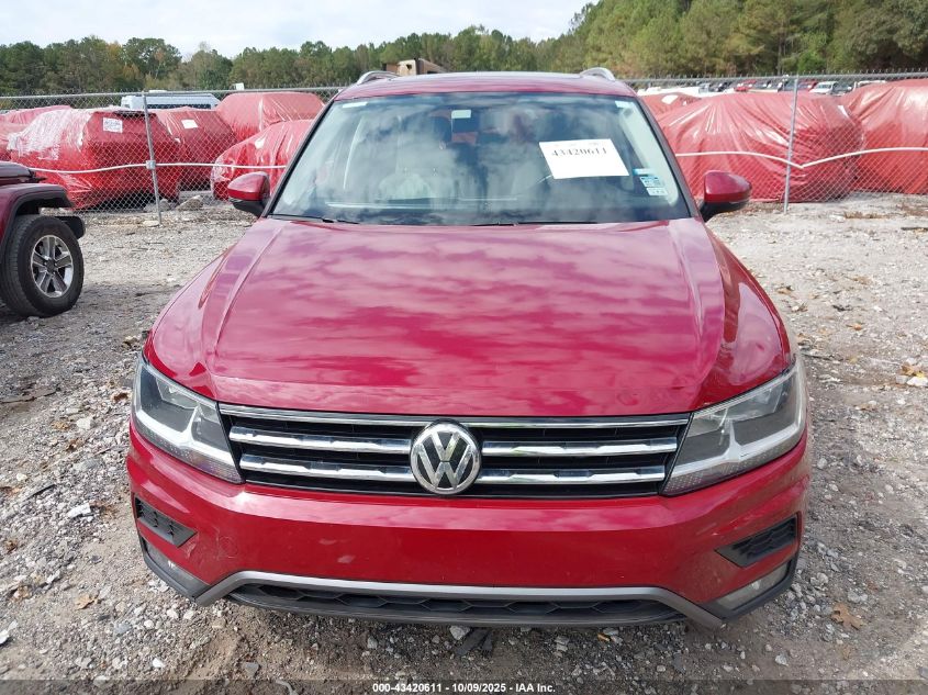 2018 Volkswagen Tiguan 2.0T Se/2.0T Sel VIN: 3VV3B7AX2JM027518 Lot: 43420611