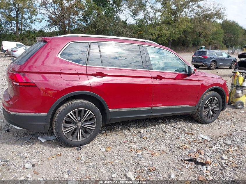 2018 Volkswagen Tiguan 2.0T Se/2.0T Sel VIN: 3VV3B7AX2JM027518 Lot: 43420611