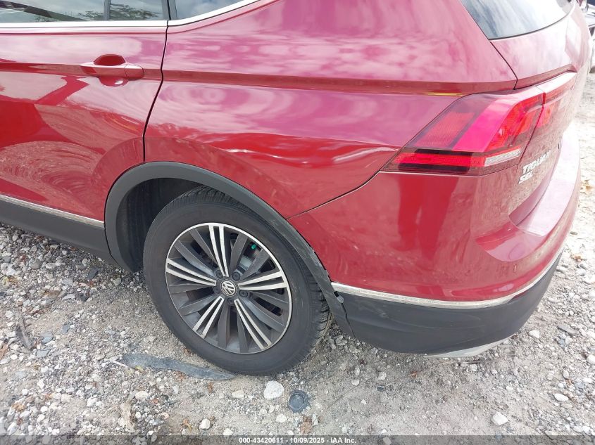 2018 Volkswagen Tiguan 2.0T Se/2.0T Sel VIN: 3VV3B7AX2JM027518 Lot: 43420611