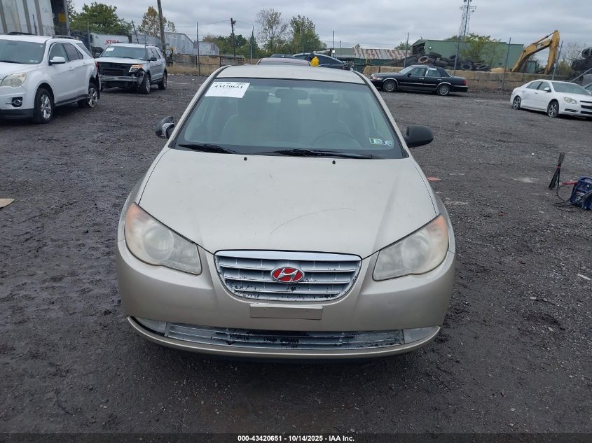 2007 Hyundai Elantra Gls/Limited/Se VIN: KMHDU46DX7U080901 Lot: 43420651