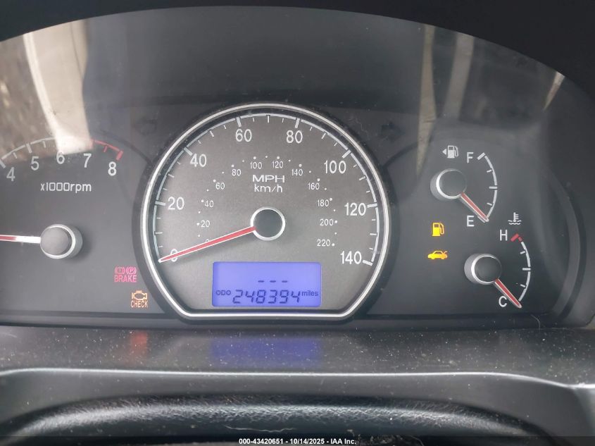 2007 Hyundai Elantra Gls/Limited/Se VIN: KMHDU46DX7U080901 Lot: 43420651