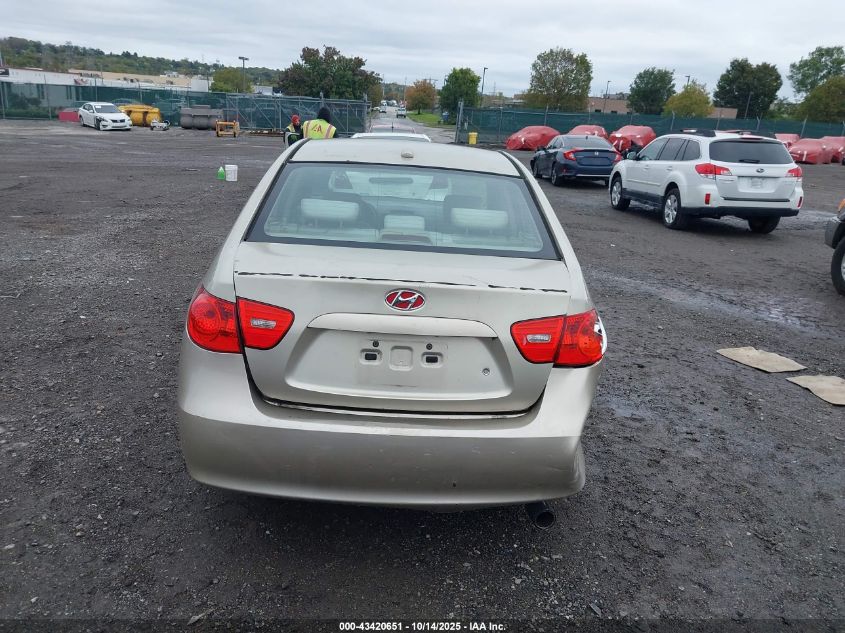 2007 Hyundai Elantra Gls/Limited/Se VIN: KMHDU46DX7U080901 Lot: 43420651