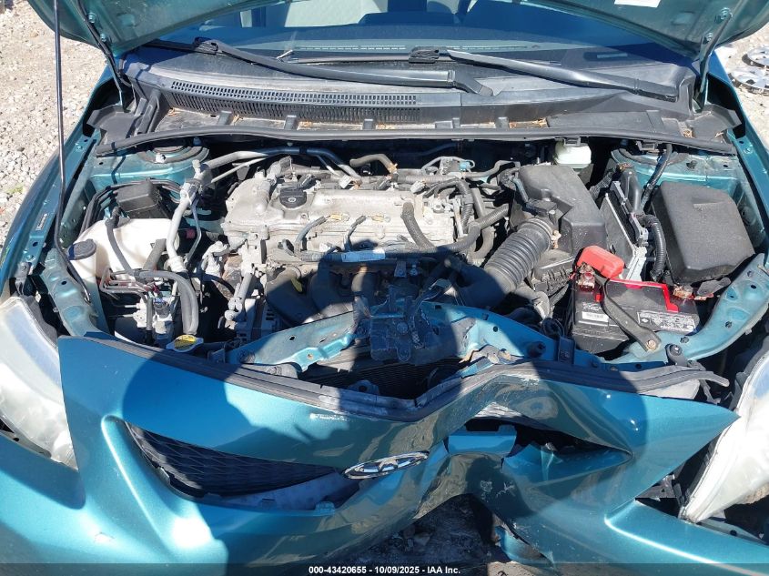 2009 Toyota Corolla Le VIN: JTDBL40E199078413 Lot: 43420655