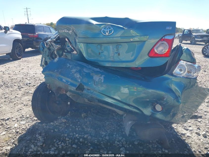 2009 Toyota Corolla Le VIN: JTDBL40E199078413 Lot: 43420655